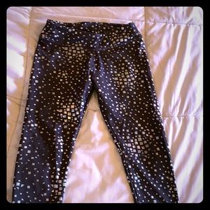 Gymboree black & silver capris